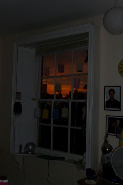 Dawn from my study window